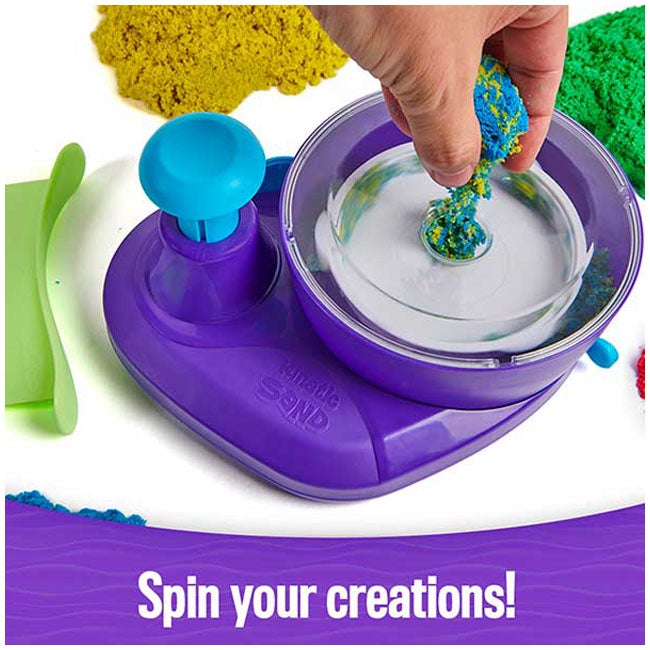 KINETIC SAND SWIRL N' SURPRISE PLAYSET