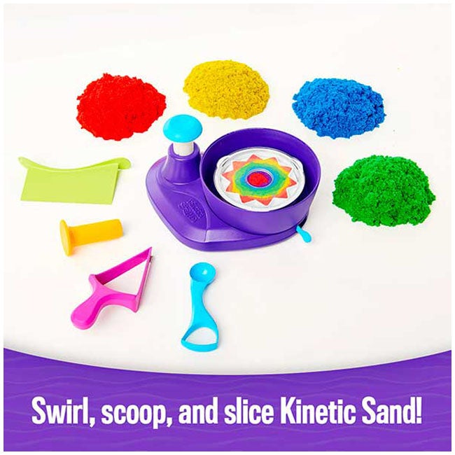 KINETIC SAND SWIRL N' SURPRISE PLAYSET