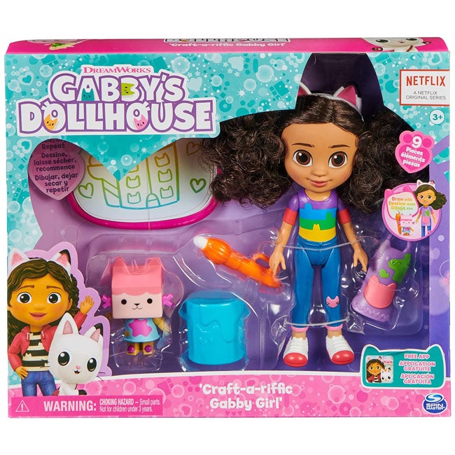 GABBYS DOLLHOUSE DELUXE CRAFT COLLECTIBLE DOLL