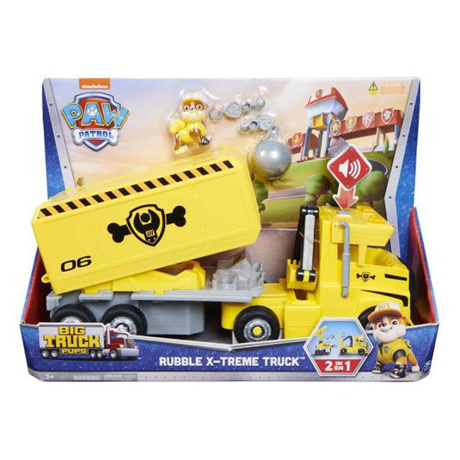 PAW PATROL RUBBLE 2 IN 1 TRANSFORMING X-TREME TRUCK