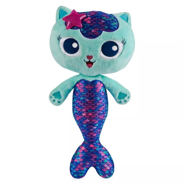 GABBY'S DOLLHOUSE TALKING MERCAT FEATURE PLUSH