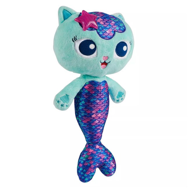 GABBY'S DOLLHOUSE TALKING MERCAT FEATURE PLUSH