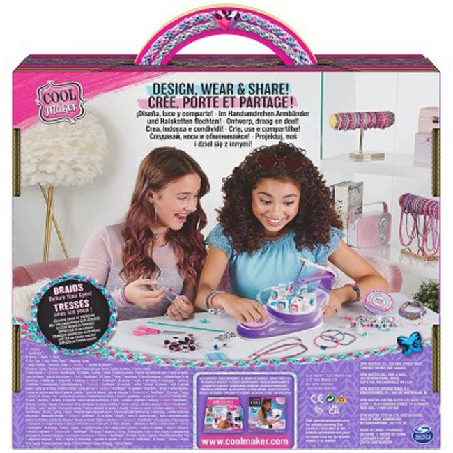 COOL MAKER KUMIKREATOR BEADS & BRAIDER