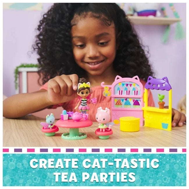 GABBYS DOLLHOUSE KITTY FAIRY GARDEN PARTY