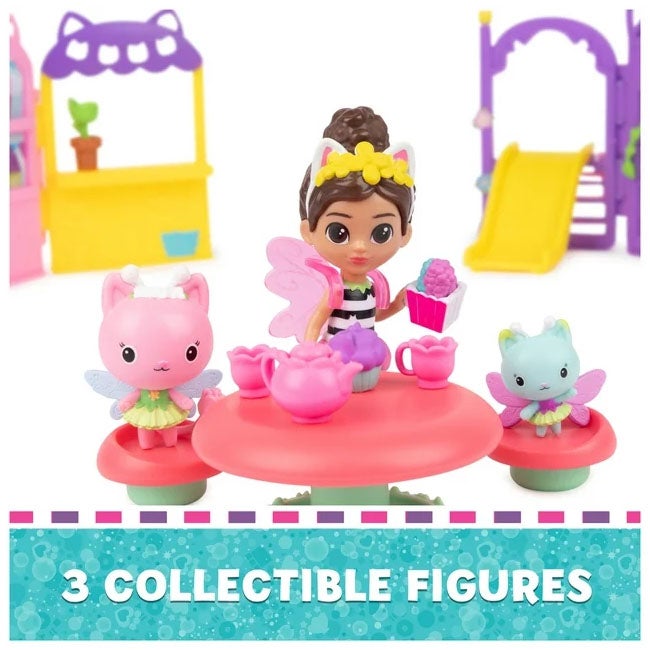 GABBYS DOLLHOUSE KITTY FAIRY GARDEN PARTY