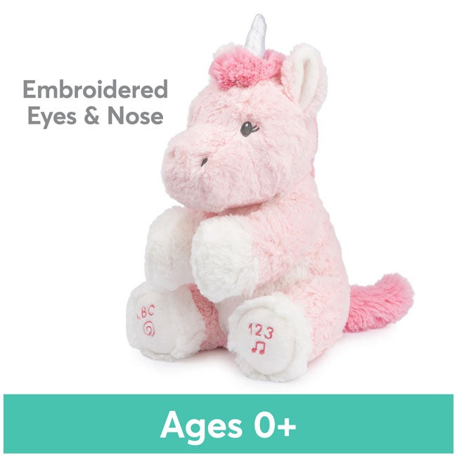 GUND BABY ALORA UNICORN ANIMATED PLUSH