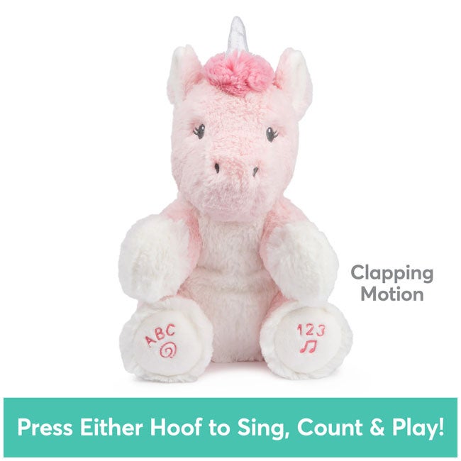 GUND BABY ALORA UNICORN ANIMATED PLUSH