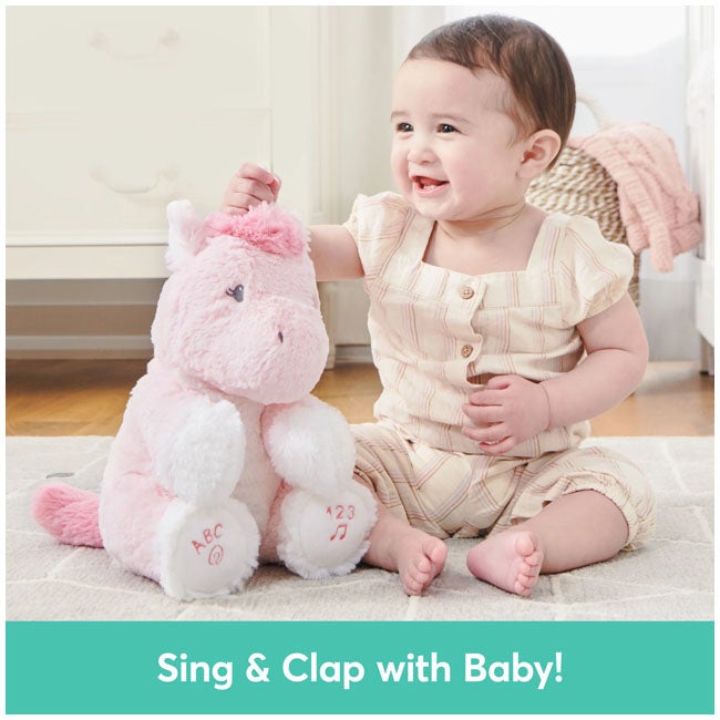 GUND BABY ALORA UNICORN ANIMATED PLUSH