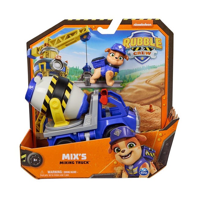 PAW PATROL RUBBLE AND CREW VEHICLES ASSORTED
