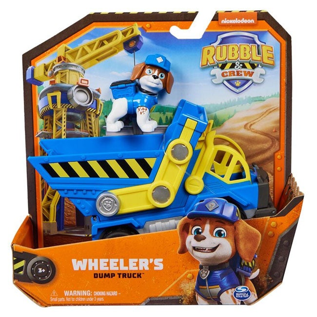PAW PATROL RUBBLE AND CREW VEHICLES ASSORTED