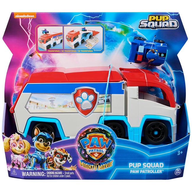 PAW PATROL THE MIGHTY MOVIE PUP SQUAD PATROLLER TOY TRUCK