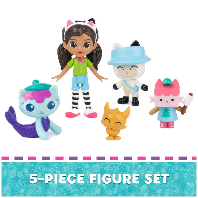 GABBY'S DOLLHOUSE FRIENDS CAMPING FIGURE PACK