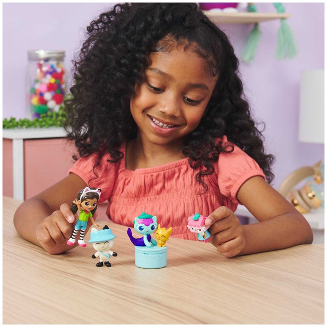 GABBY'S DOLLHOUSE FRIENDS CAMPING FIGURE PACK