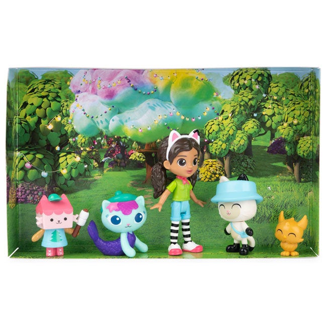 GABBY'S DOLLHOUSE FRIENDS CAMPING FIGURE PACK
