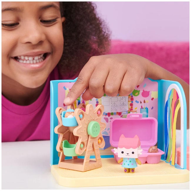 GABBY'S DOLLHOUSE DELUXE ROOM SET ASSORTED