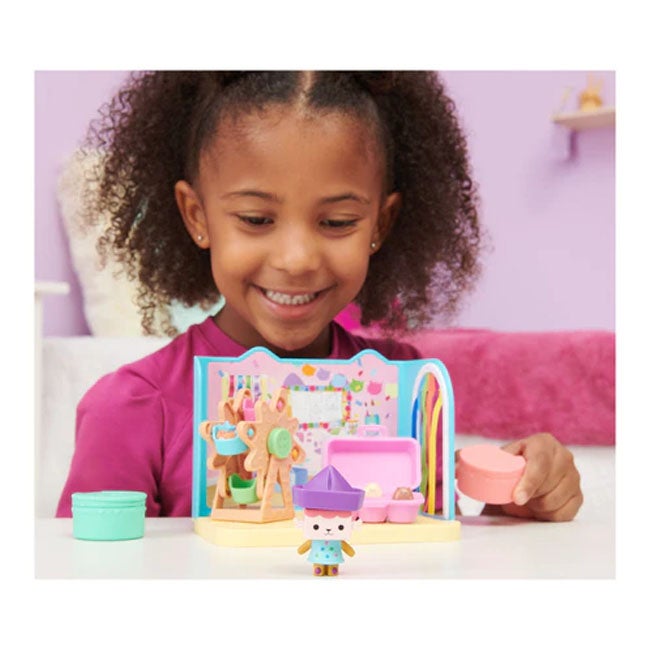 GABBY'S DOLLHOUSE DELUXE ROOM SET ASSORTED