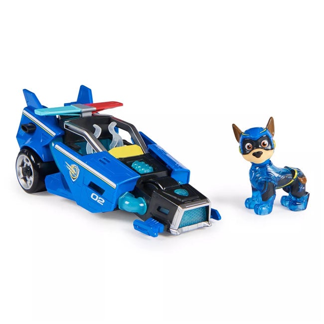 PAW PATROL THE MIGHTY MOVIE TRANSFORMING CRUISER CHASE