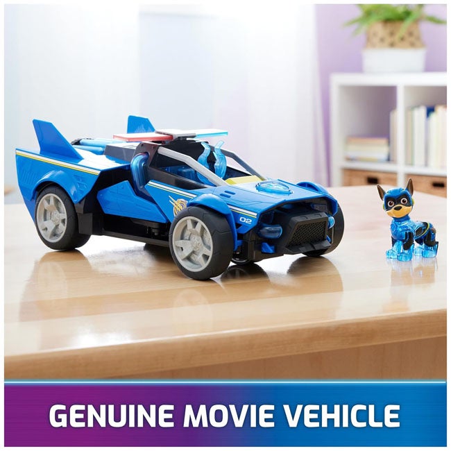 PAW PATROL THE MIGHTY MOVIE TRANSFORMING CRUISER CHASE