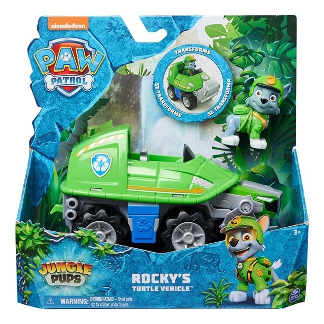 PAW PATROL JUNGLE THEME VEHICLES ASSO RTED