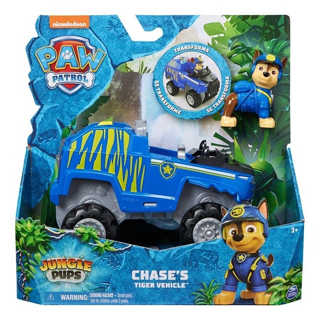 PAW PATROL JUNGLE THEME VEHICLES ASSO RTED