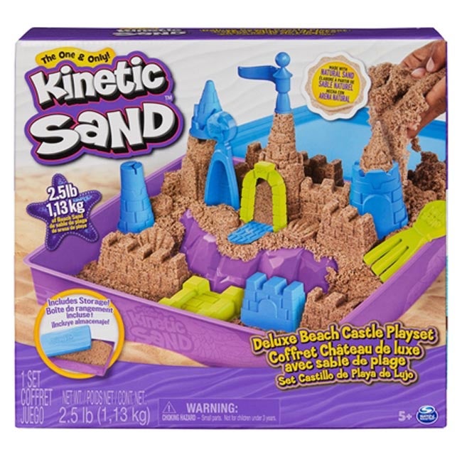 KINETIC SAND BEACH CASTLE PLAYSET