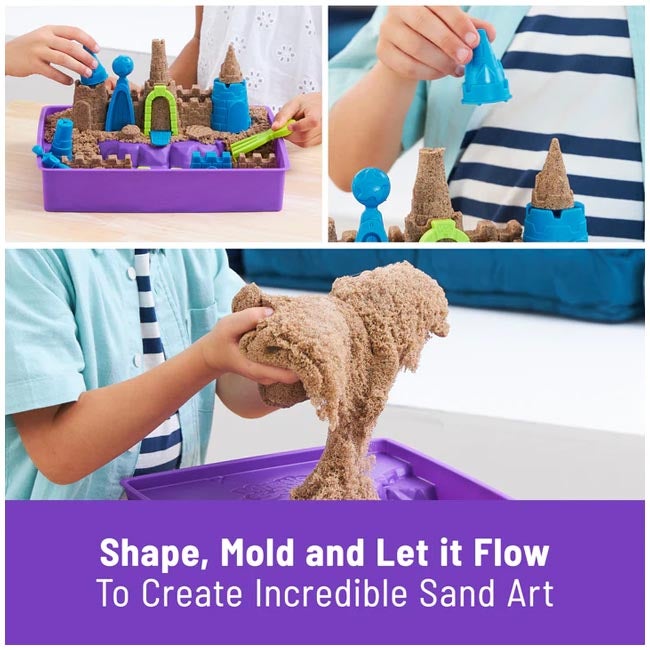 KINETIC SAND BEACH CASTLE PLAYSET