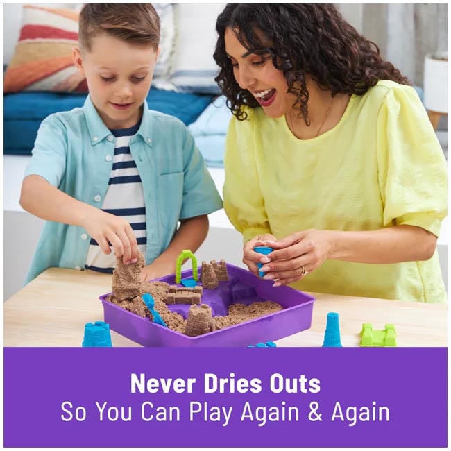 KINETIC SAND BEACH CASTLE PLAYSET