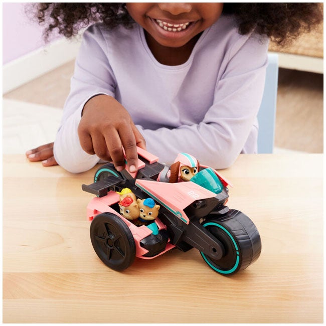 PAW PATROL THE MIGHTY MOVIE MOTORCYCLE TOY VEHICLE