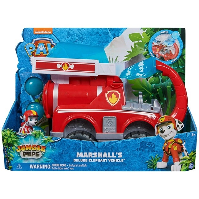 PAW PATROL JUNGLE MARSHALLS LOAD N LAUNCH FIRE TRUCK