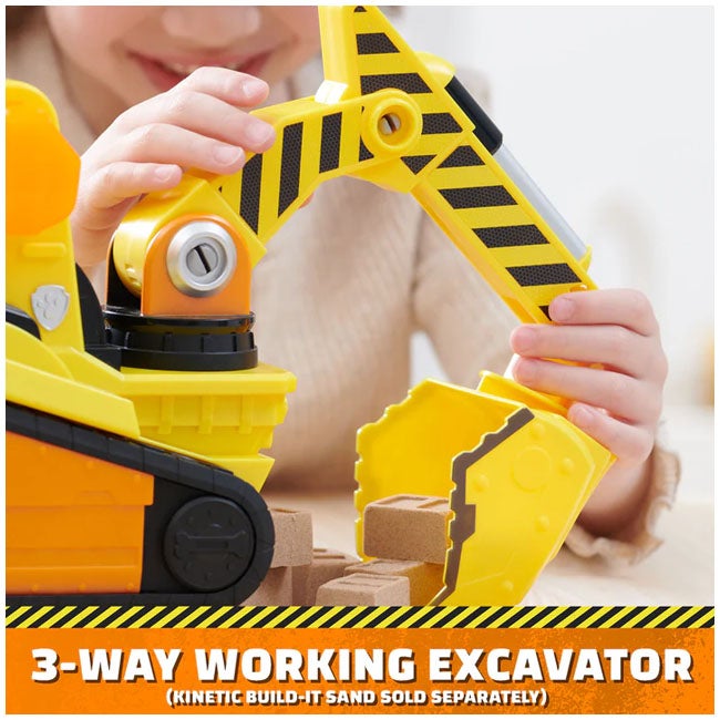PAW PATROL RUBBLE AND CREW DELUXE BULLDOZER VEHICLE