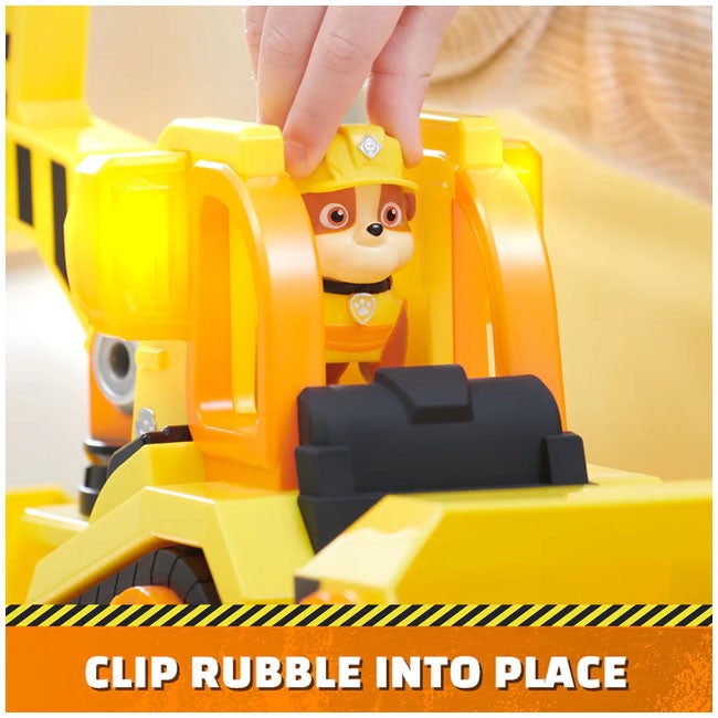 PAW PATROL RUBBLE AND CREW DELUXE BULLDOZER VEHICLE