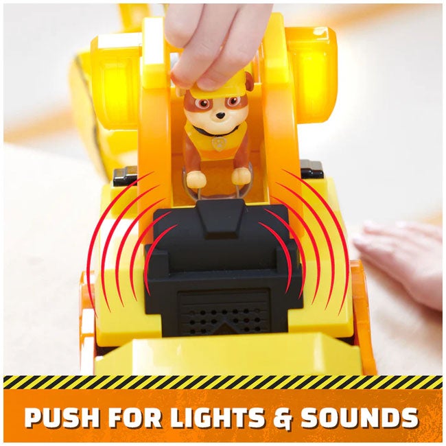 PAW PATROL RUBBLE AND CREW DELUXE BULLDOZER VEHICLE