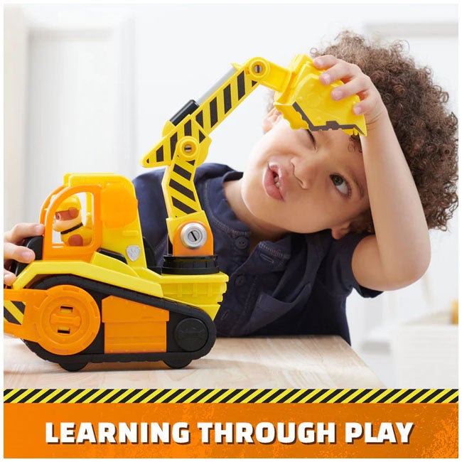 PAW PATROL RUBBLE AND CREW DELUXE BULLDOZER VEHICLE