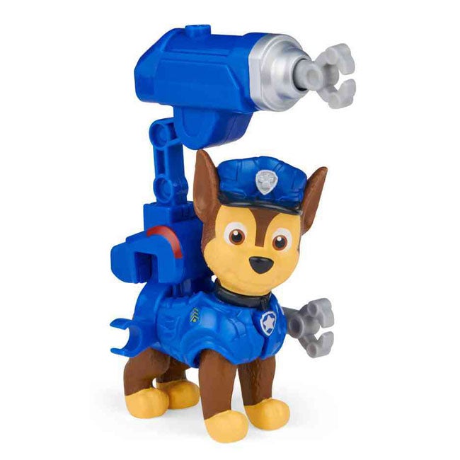 PAW PATROL THE MIGHTY MOVIE HERO WITH BACKPACK ASSTD
