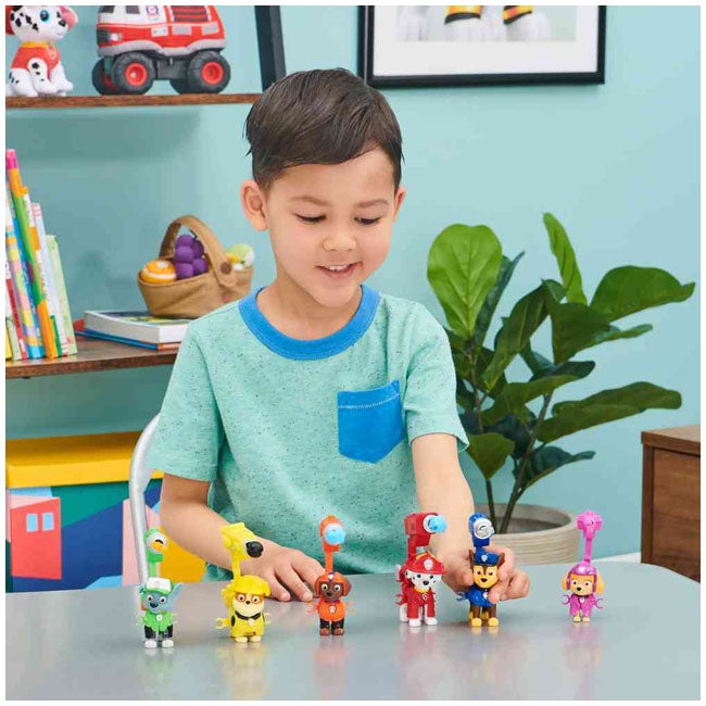 PAW PATROL THE MIGHTY MOVIE HERO WITH BACKPACK ASSTD
