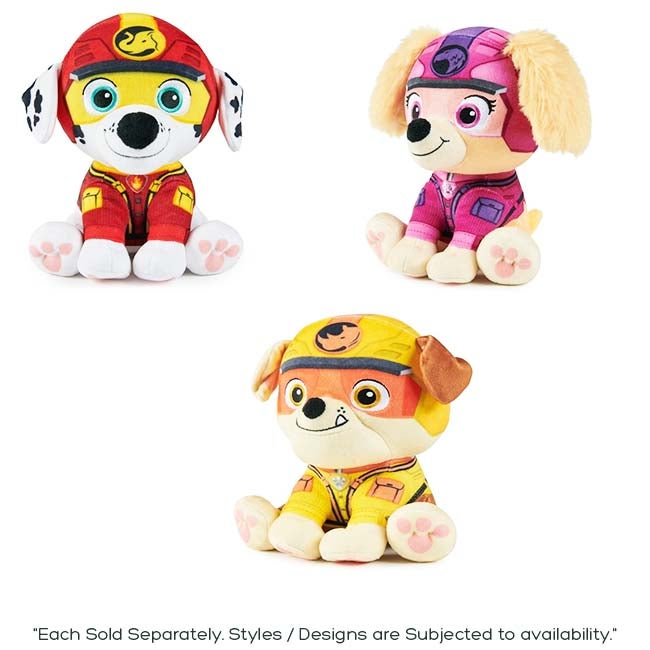 PAW PATROL JUNGLE BASIC PLUSH ASSORTED