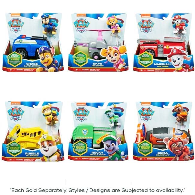PAW PATROL BASIC VEHICLE ASSORTED