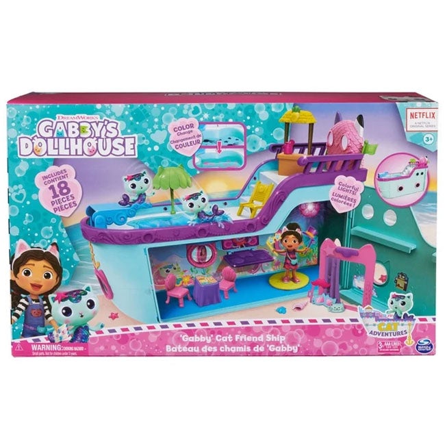 GABBY'S DOLLHOUSE GABBY CAT FRIENDSHIP CRUISE SHIP