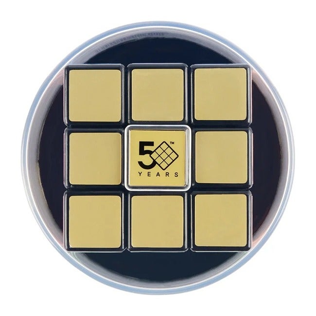 RUBIK'S CUBE 3X3 RETRO 50TH ANNIVERSARY EDITION