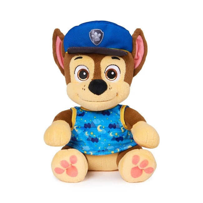 PAW PATROL BEDTIME PLUSH ASSORTED-CHASE AND SKYE