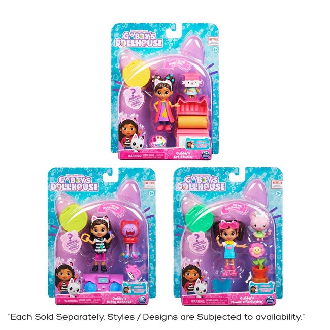 GABBY'S DOLLHOUSE CAT-TIVITY PACK ASSORTED