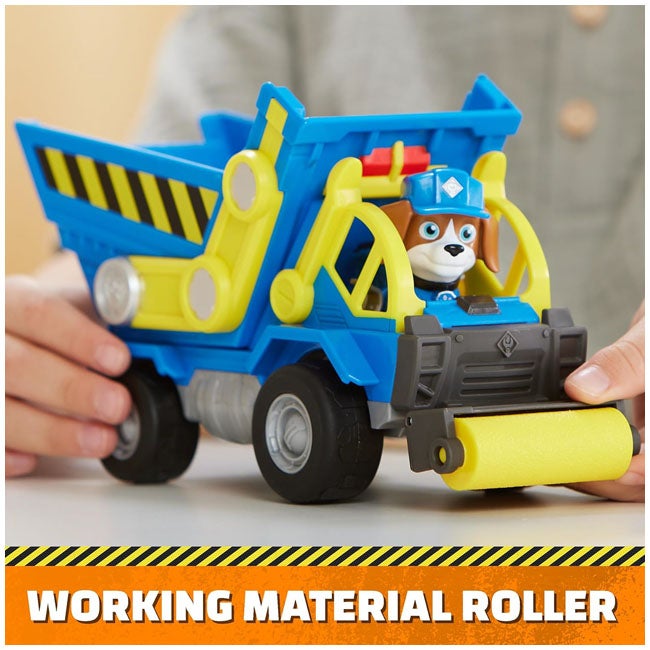 PAW PATROL RUBBLE AND CREW DELUXE WHEELER DUMP TRUCK