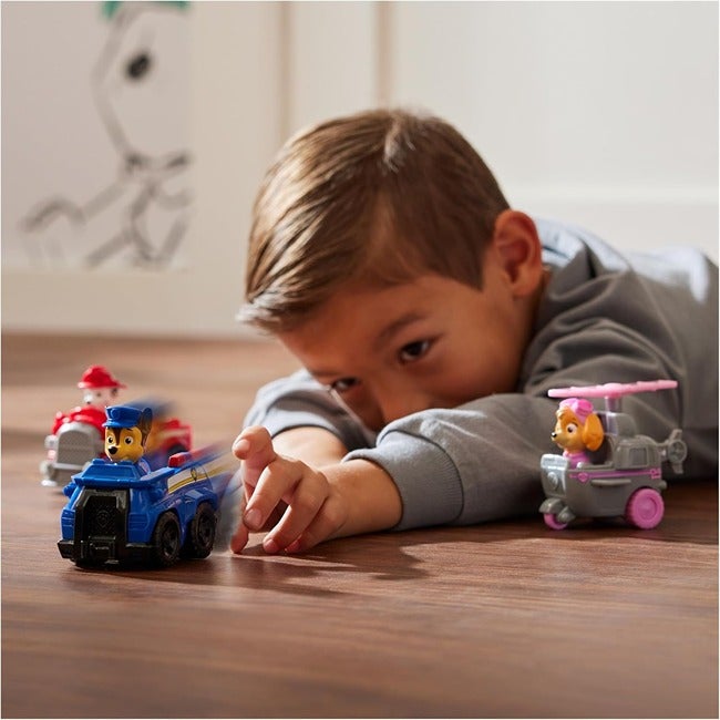 PAW PATROL DELUXE RESCUE RACERS TRIPLE PACK