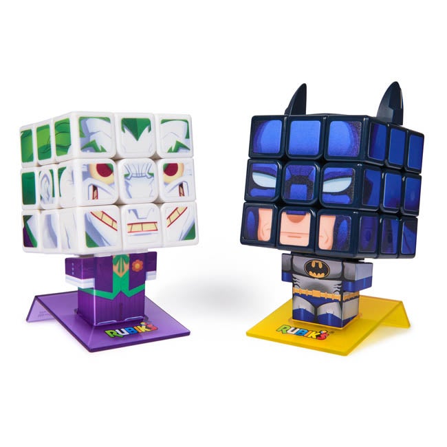 RUBIKS CUBE BATMAN AND JOKER 2-PACK CUBERS RANGE GAME