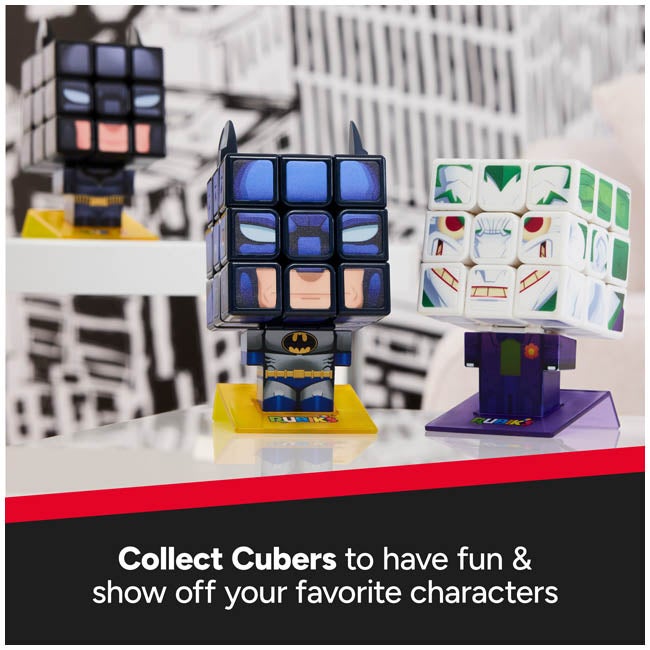 RUBIKS CUBE BATMAN AND JOKER 2-PACK CUBERS RANGE GAME