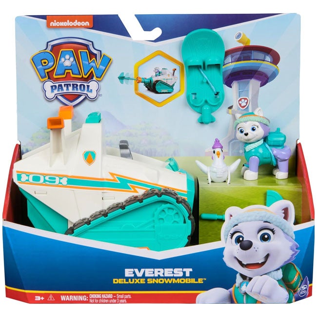PAW PATROL EVEREST DELUXE SNOWMOBILE VEHICLE