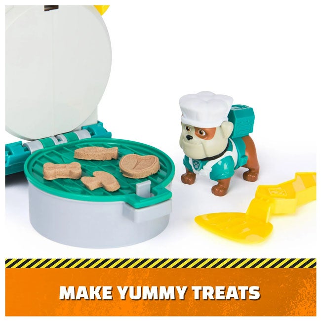PAW PATROL RUBBLE AND CREW GROWLIN GRAB FOOD TRUCK