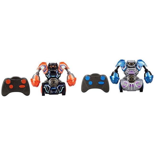 SILVERLIT ROBO KOMBAT SPIN BATTLE PACK RED-BLUE