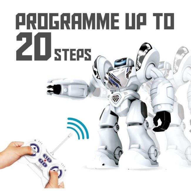 SILVERLIT YCOO ROBO BLAST RC ROBOT WHITE