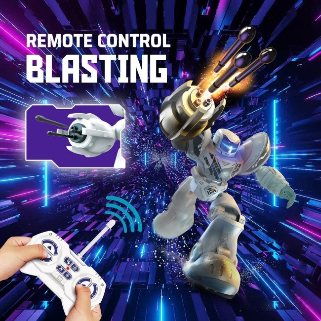 SILVERLIT YCOO ROBO BLAST RC ROBOT BLACK